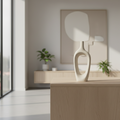Ceramic Decorative Vase Minimal Finish